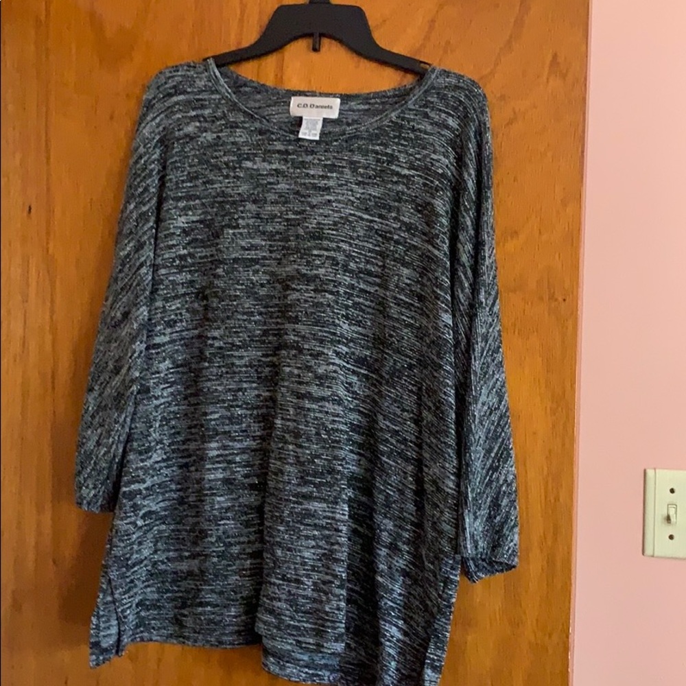 C D Daniels plus size sweater